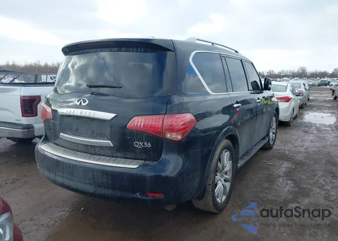 2012 Infiniti Qx56 z USA, uszkodzony, nr VIN JN8AZ2NE0C9017993